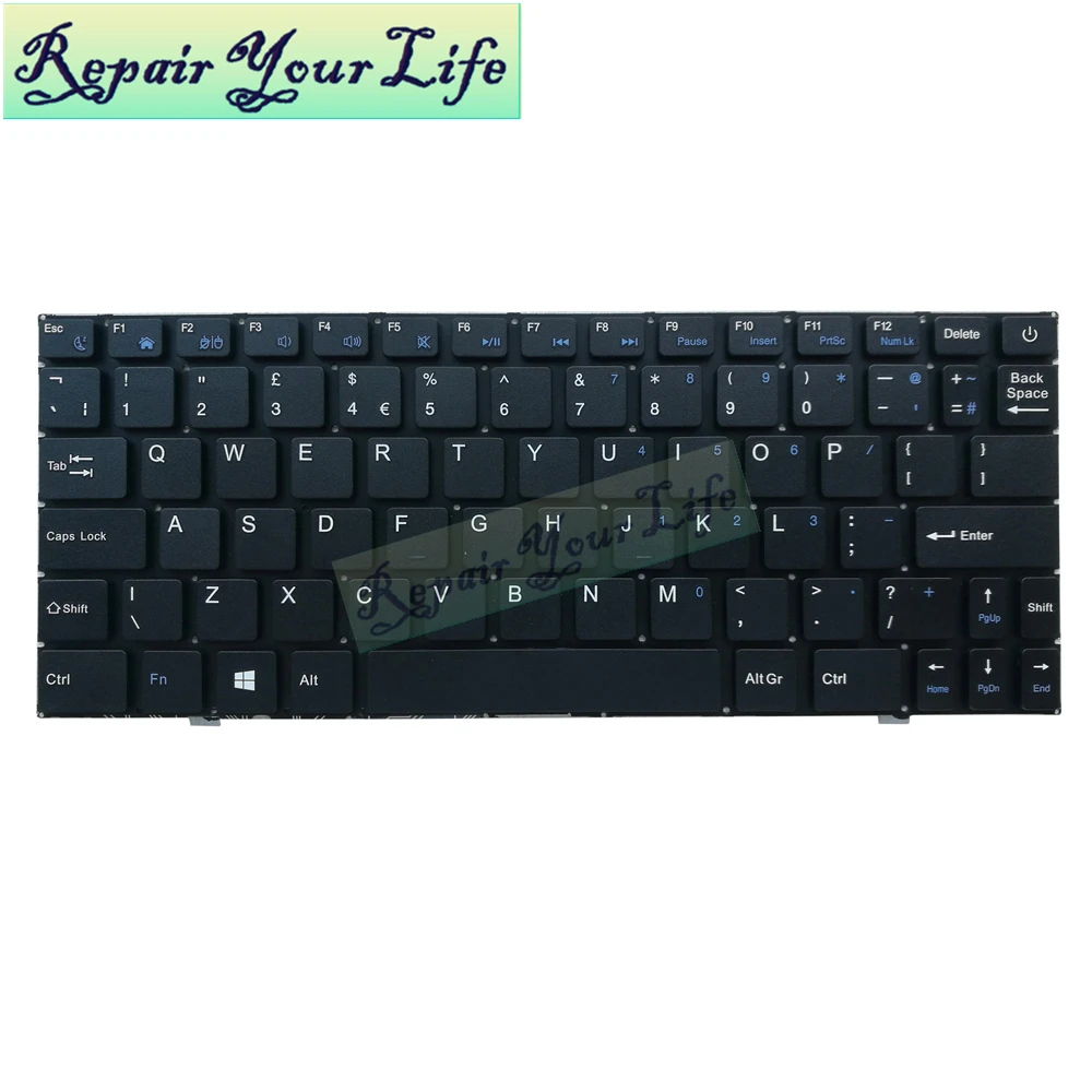 

new laptop keyboard US English For Irbis NB11 NB34 DK258E 342580016 YX-K2026 YXT-NB92-10 G160524 black good quality