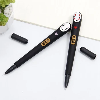 

1pc Japan Cute No Face Man Gel Pen Cartoon Black 0.5mm Pen Gift Kawaii Stationery Office Supplies Material School