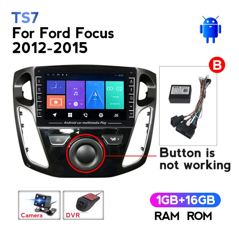 Автомобильный мультимедийный GPS-навигатор на Android для Ford Focus 3 Mk 2011 2012 2013 2014 2015 |