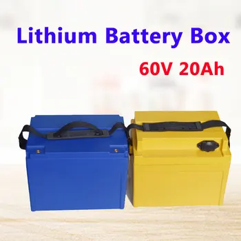 

GTK portable 60V 20Ah 25ah 48v 12v 100ah lithium battery waterproof plastic case 18650 motorcycle ABS battery box