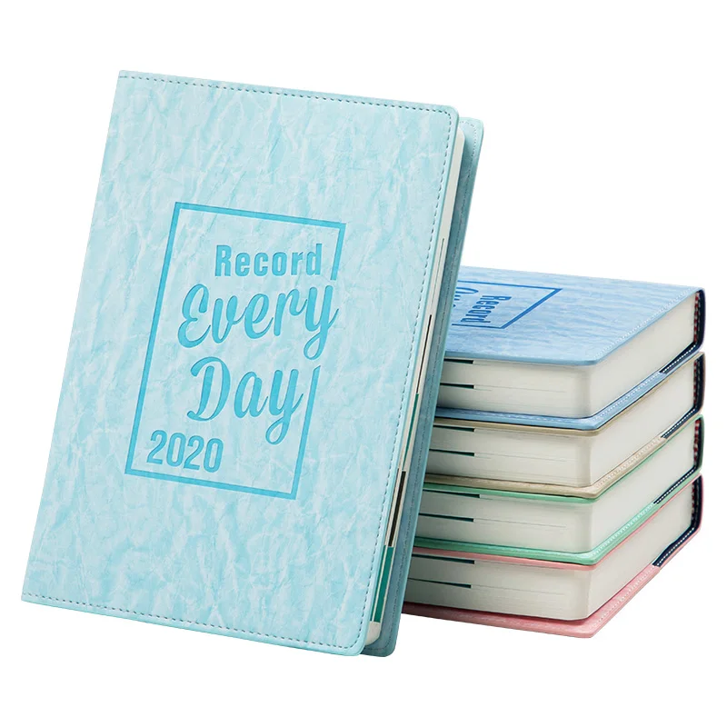 

A5 Thicken Agenda 2020 Schedule Daily Weekly Planner 2020 Notebook Journal Cute Planner Organizer Diary Notepad Stationery Gift