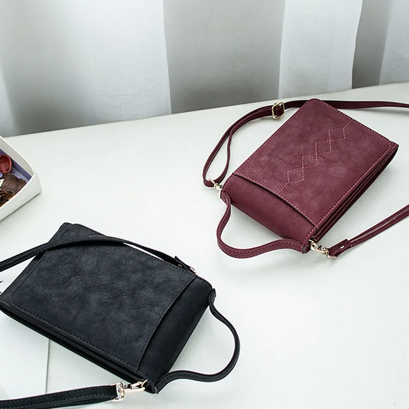 

New Fashion Women's Shoulder Bag PU Leather Multi-Function Shoulder Diagonal Package Shopping Travel Storage Bag