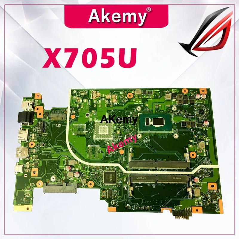 Материнская плата для ноутбука For Asus VivoBook X705U X705UA X705UQ|Материнские платы| |