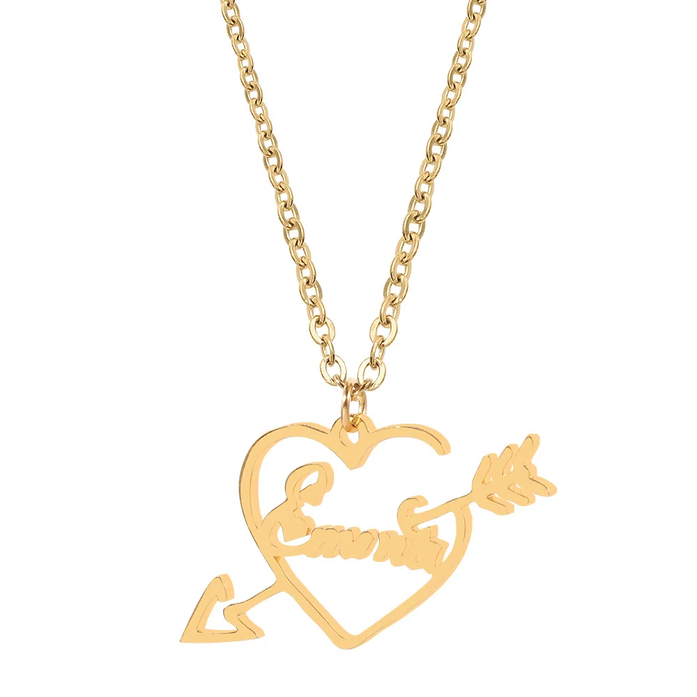 

Женское Ожерелье-чокер из нержавеющей стали с буквами