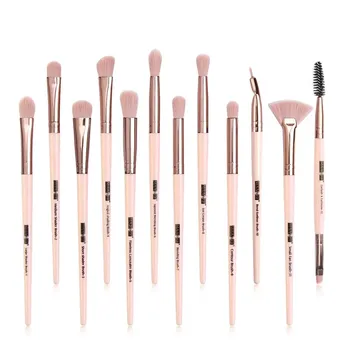 

2020 New Brand 12 pcs/lot Makeup Brushes Tool Set Makeup Brushes Eye Shadow Blending Eyeliner Eyelash Eyebrow Brushes For Makeup
