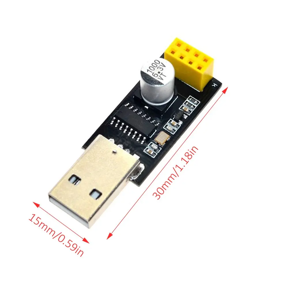 Usb к Esp8266 серийный модуль Ttl Wifi Esp 01 Ch340G макетная плата 8266 адаптер высокоскоростной