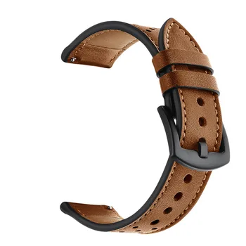 

Leather Wrist Strap Replacement Sport Watch Band Wristband Strap For Huawei Gt 2 Smart Watch 46mm Smart Watch Accessories