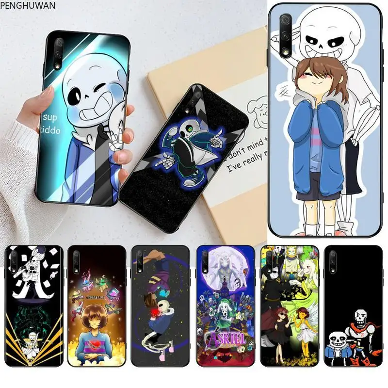 Мягкий чехол из ТПУ для телефона Undertale Sans And His Puns черный Huawei Honor 30 20 10 9 8 8x 8c v30 Lite view
