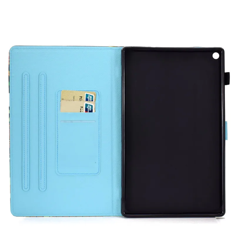 Великолепный народный чехол на заказ для Amazon Kindle Fire HD 10 HD10 2017 2015 кожаный мягкий