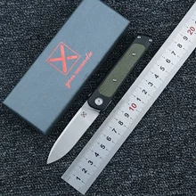LEMIFSHE YX622 складной нож шарикоподшипник 14c28n лезвие G10 Ручка Кемпинг Охота Открытый Карманные Фруктовые Ножи EDC инструменты