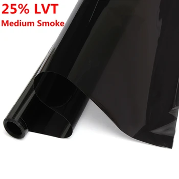 

Hot New 25% LVT Car Protective Film for Window Glass Tint Tinting Auto House Commercial Solar Protection Summer 6m X 76cm
