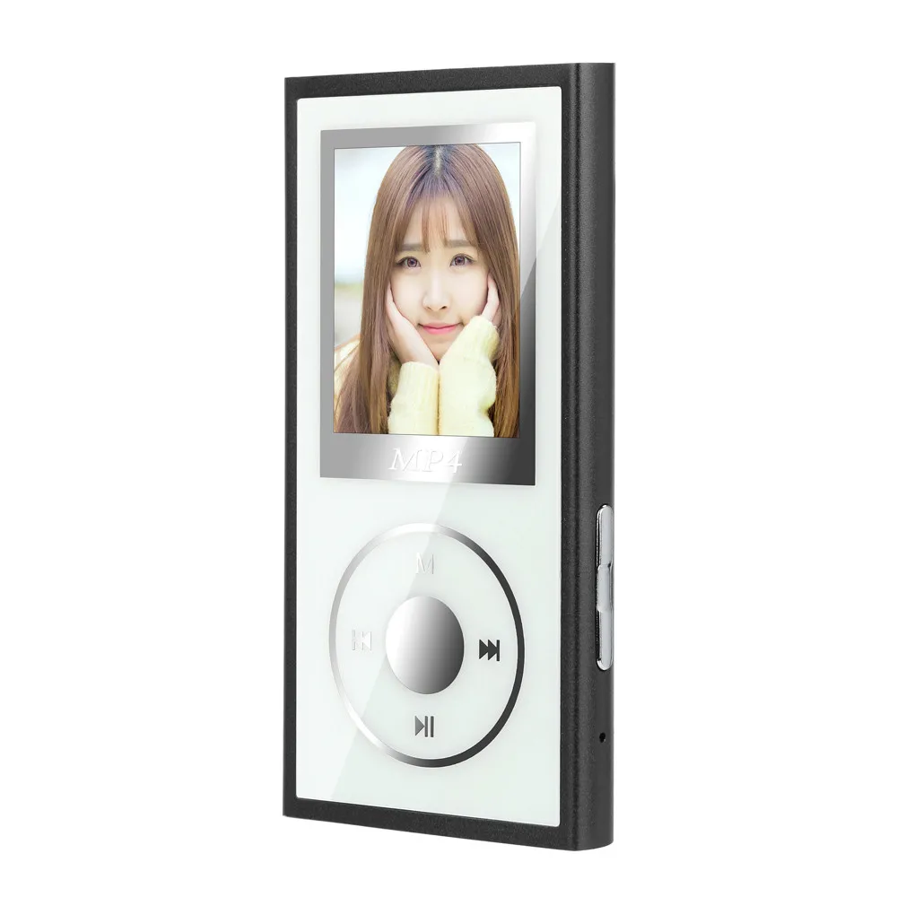 HiFi MP3 MP4 музыкальный проигрыватель с функцией записи ручка медиа-видео fm-радио TF карта ЖК-экран идеальное качество звука, различные режимы воспроизведения 1004 - Цвет: Черный