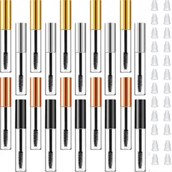 

10ML 20PCS Empty Plastic Mascara Tube Wand Eyelash Cream Containers Bottle DIY Mascara Cosmetic Contianer for Castor Oil