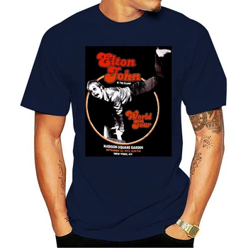 Preise T-shirt Elton John Welt Tour Klavier Handstand Logo Offizielle Mens New Black Md Xl