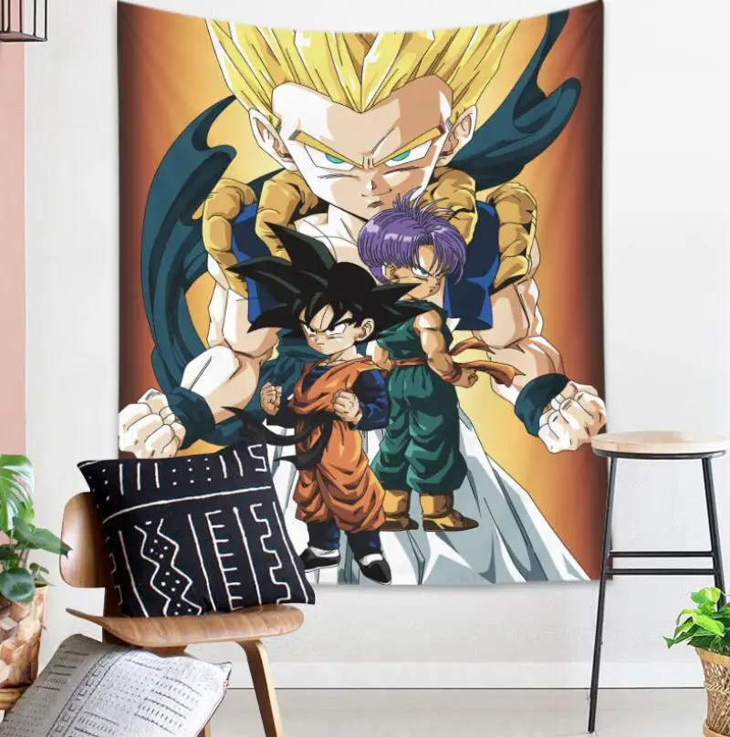 Dragon Ball живопись гобелен 3D печать ленты прямоугольный домашний Декор настенный WUKONG33 - Цвет: 16