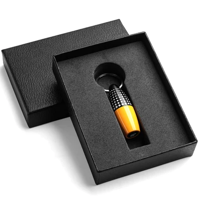 Cohiba Новое поступление Гильотинный мини-резак для сигар 2 размера из нержавеющей стали кубинские сигарные резаки нож для сигар - Цвет: with packing