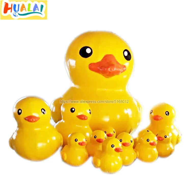 

outdoor giant inflatable duck pool float cartoon model water toys for Advertising event for sale PVC 0.6mm 3m high free shipping