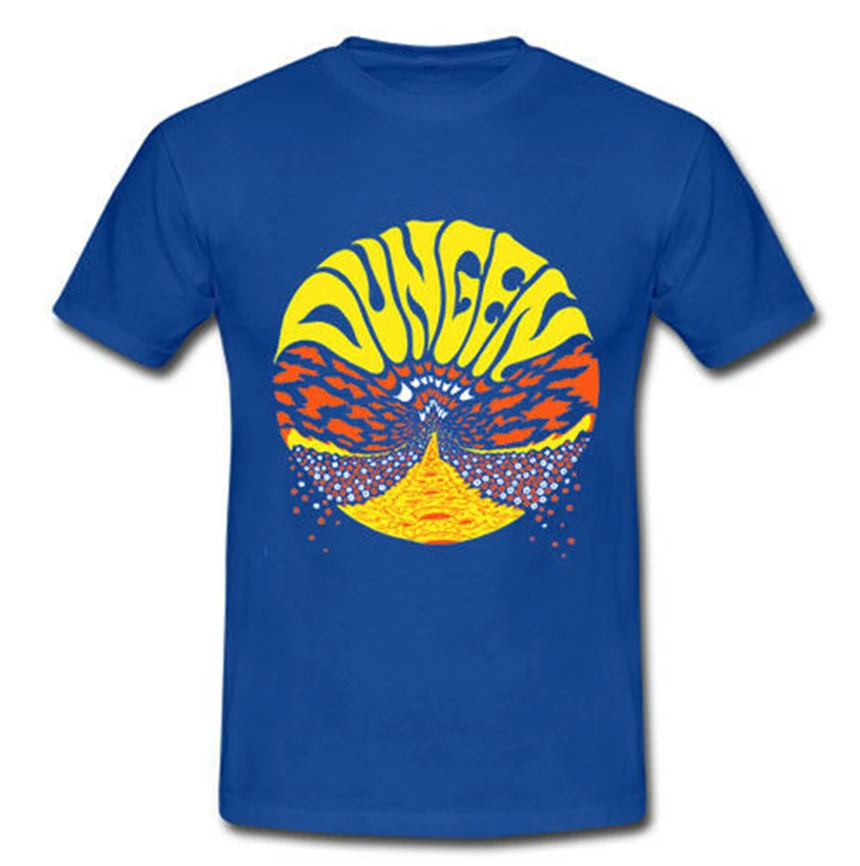 Новинка футболка Dungen с логотипом шведская Psychedelic рок синяя размеры S M L Xl 2Xl новые