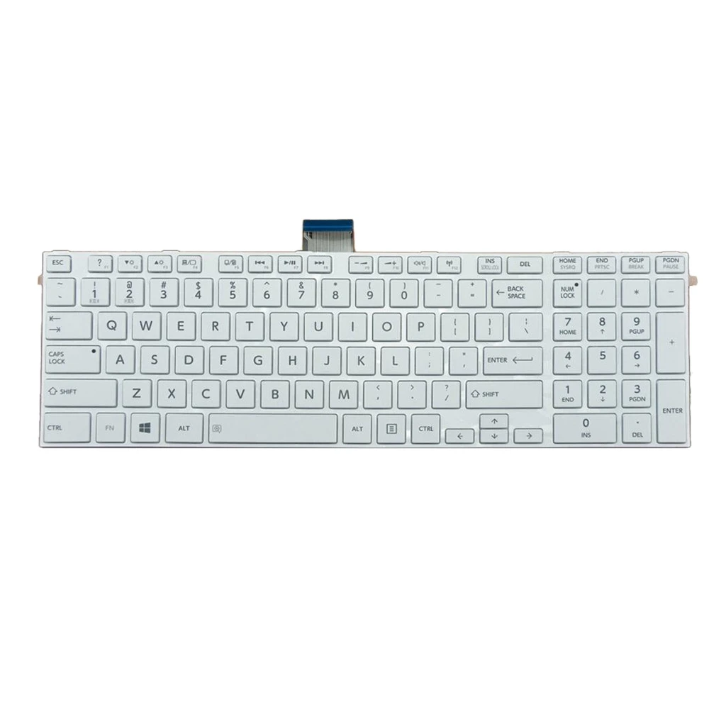 

US Layout Laptop Replacement Keyboard for Toshiba Satellite Pro L850 L850-T02B L850-T01R Laptops Notebooks Keyboard Brand New