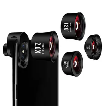 

Vertical Cell Phone Camera Lens HD Wide Angle Lens Super Macro Fisheye Lens for iPhone for Samsung Most Andriod Phones r30