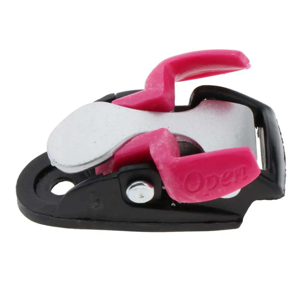 1pc Durable Plastic Inline Skating Strap Buckle Roller Skate Boot Clasp Skate Buckle Inline Skating Buckle Skates Parts