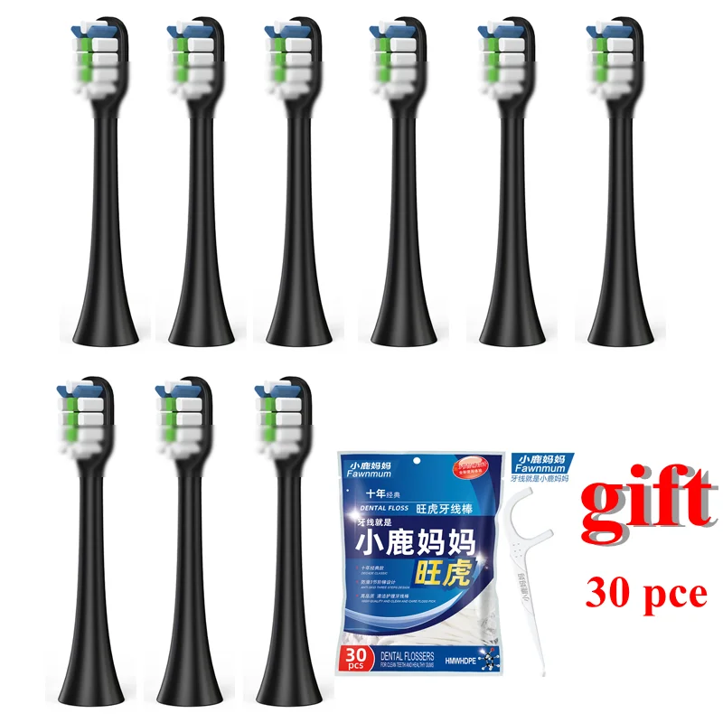 Cabezales de repuesto para cepillo de dientes Xiaomi Soocas X3/X3U, eléctrico, para Xiaomi Mijia T300/500, soocas X1/X3/X5