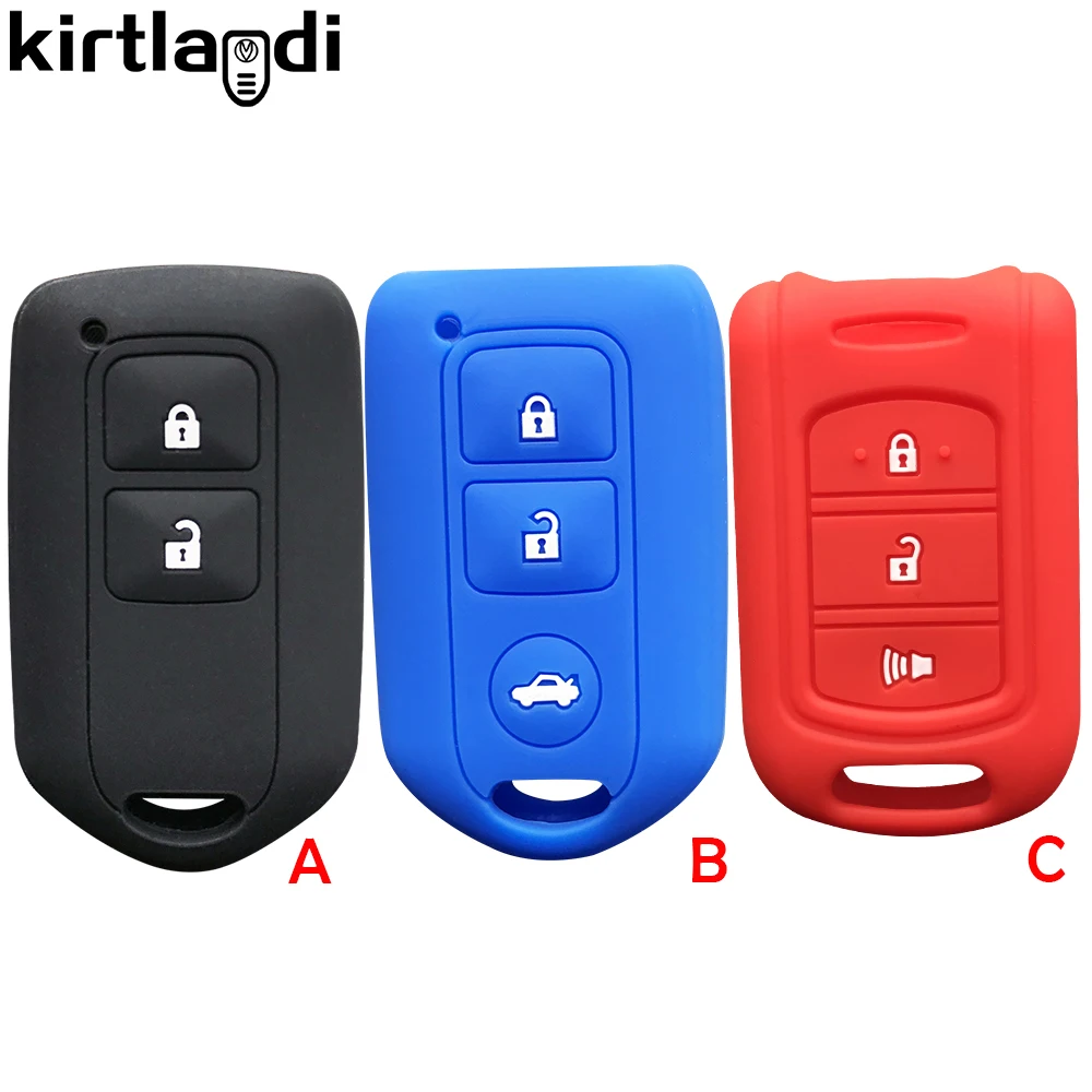 Силиконовый чехол для автомобильного ключа Toyota Vios FS/Yaris L/E'Z/Prado 150 держатель