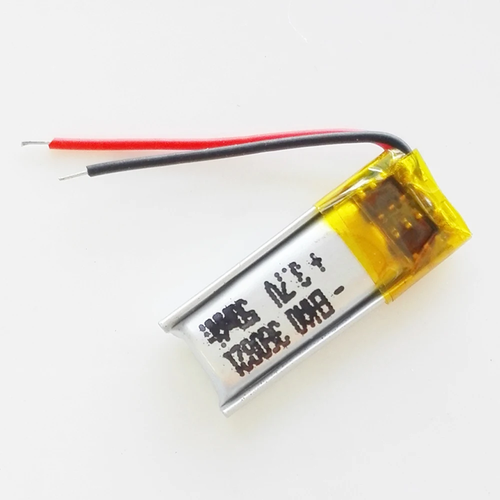 10 шт 3 7 v 50mAh литий полимерный LiPo аккумуляторная батарея для Mp3 bluetooth рекордер