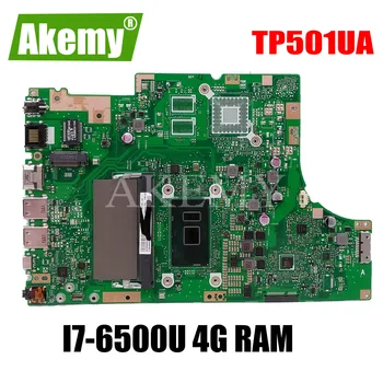 شراءTP501UA اللوحة الأم لأجهزة الكمبيوتر المحمول For For For Asus VivoBook Flip TP501UB TP501UQ TP501UA الأصلي اللوحة الأم 4G RAM I7-6500U