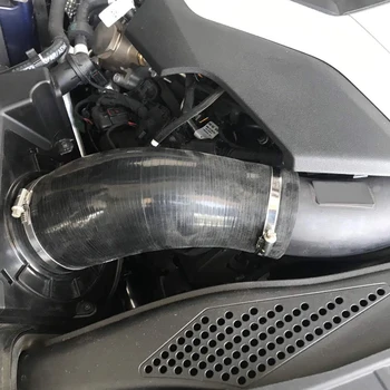 Black High Flow Turbo Inlet Pipe Silicone Turbo Inlet Performance Intake Hose For B9 Audi S4 S5 1