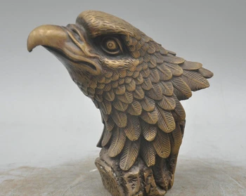 

0063924 6' Bronze Eagle Head Bald Eagle Animal Birds Sculpture Statue (A 0319 discount 35%)