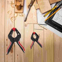 Pinces de fixation pour menuiserie, 6 pièces, pinces à ressort pour menuiserie
