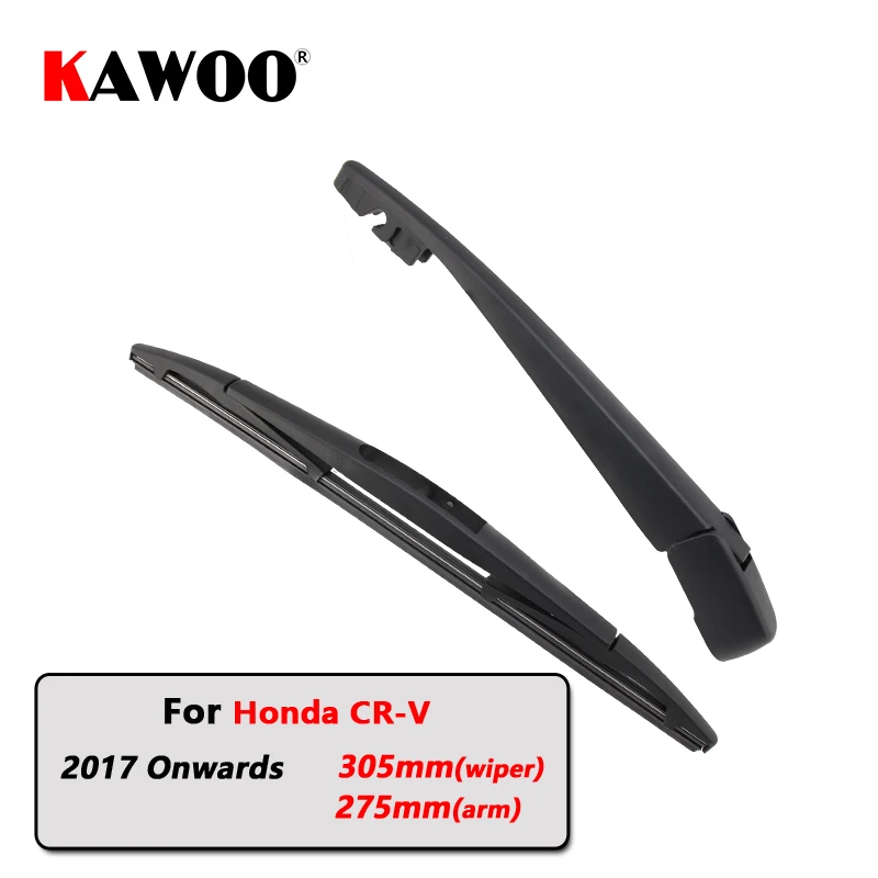 Kawoo Car Rear Wiper Blade Blades Back Window Wipers Arm For Honda Crv Hatchback (2017 Onwards Kawoo Car Rear Wiper Blade Blades Back Window Wipers Arm For Honda Crv Hatchback (2017 Onwards