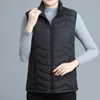 6 Colors New Cotton Vest Women Korean Style Winter Waistcoat Thicken Outerwear Solid Warm Sleeveless Jackets Plus Large Size 6XL ► Photo 2/6