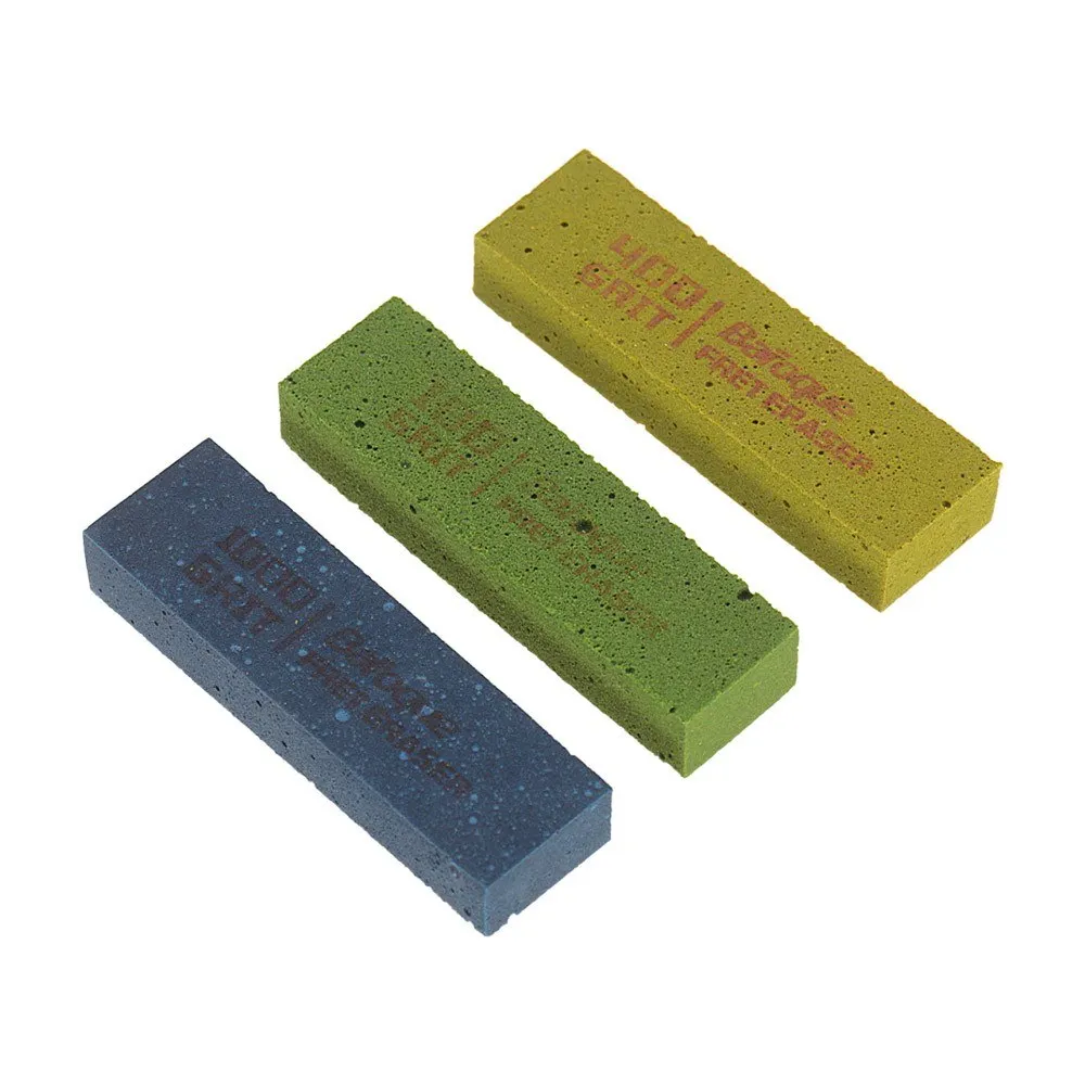 Гитарный лад полировочные ластики абразивные резиновые блоки для полировки проволока для ладов 180 Grit& 400 Grit& 1000 Grit набор