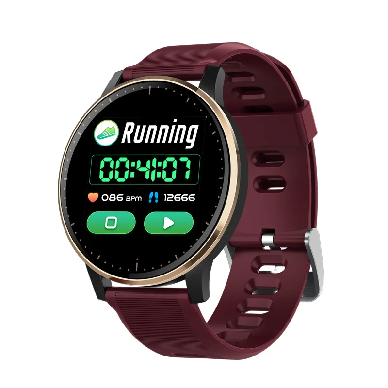 Q20 Смарт часы для женщин сердечного ритма кровяное давление сна мониторы Модные женские Браслет Smartwatch подключение IOS Android pk T4 Z6 A1 - Цвет: brown