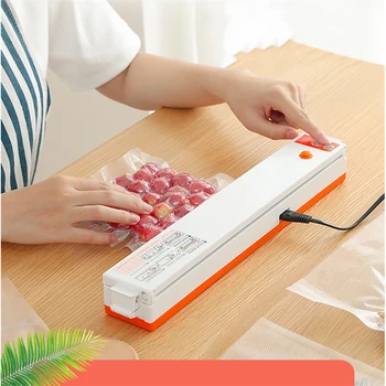

220V EU Household Mini Food Vacuum Sealer Packaging Machine Film Sealer Vacuum Packer Keep Food Fresh Fresh-Keeping Machine