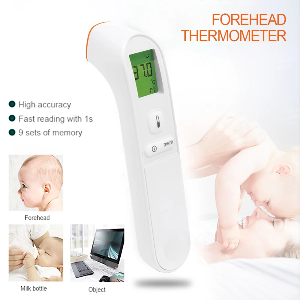 

Non-contact Forehead Thermometer Digital Temperatur Thermometer IR Infrared Thermometer Body Surface Temperature Instruments