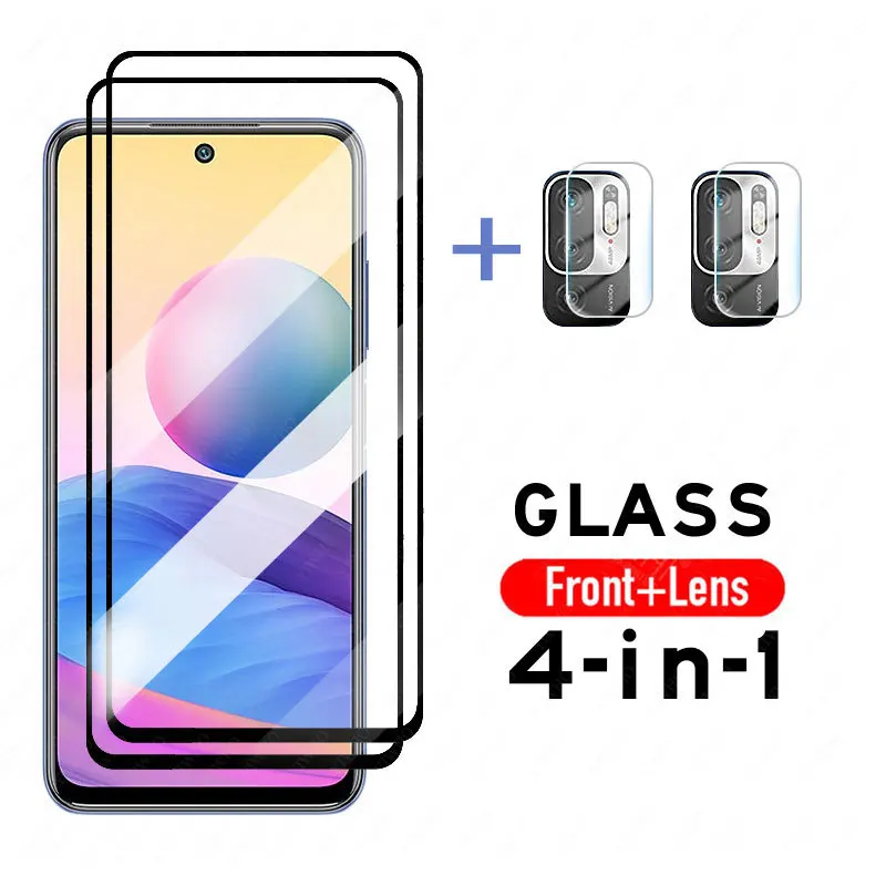 Vetro Redmi Note 10 5G Custodia In Vetro Temperato Per Xiaomi Redmi Note10 5G Pellicola Salvaschermo Trasparente Vetro Ultrasottile Redmi Note 10 5G