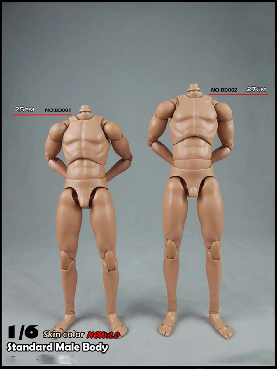 COOMODEL 1/6 2,0 Мужская узкая Наплечная кожа цвет нормальный/высокая версия BD001/BD002 кукла Fit HT фигурка голова игрушка коллекционная