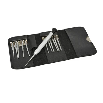 

Precise Manual Repair Tools 12 In 1 Precision Screwdriver Set Kit Leather Wallet DJI Phantom 3 4 3S RC Drone Mobile Phone