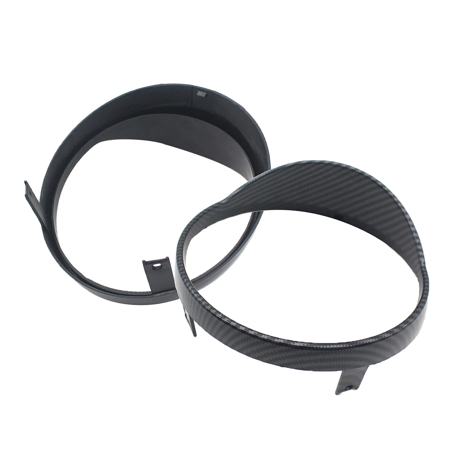 Abs Motorcycle Headlight Cover With Light Blocking Edge Fit For Vespa