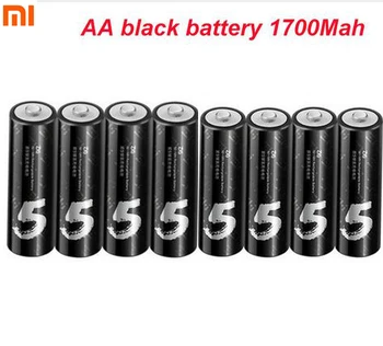 

Original Xiaomi ZMI 4Pcs 1700mAh AA Rechargeable Battery 800 Times Charging 1.2V Batteries for Mouse Toys Microphone Camera