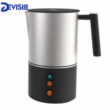 Devisib 자동 우유 frother 우유 기선 전기 카푸치노 뜨거운/차가운 커피 스테인리스 식기 세척기 안전(China)