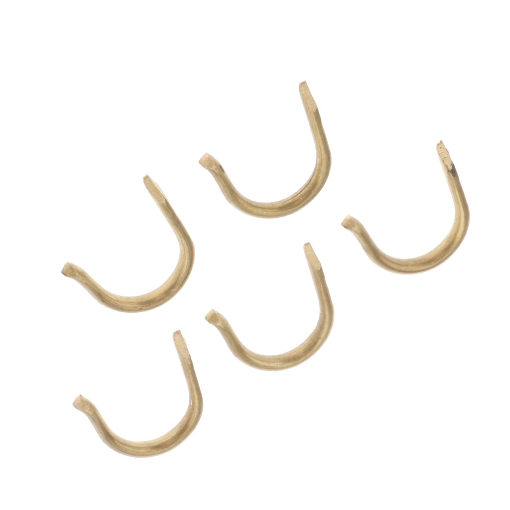 

3x Finest Trumpet Finger Hook Copper Brass For Students Trumpet Performance