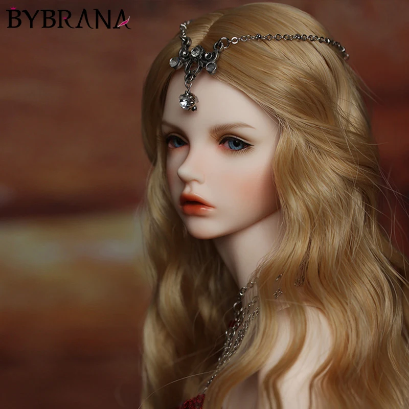 Парик Bybrana BJD размер 1/3 1/4 1/6 1/8 волосы из высокотемпературного волокна с длинными