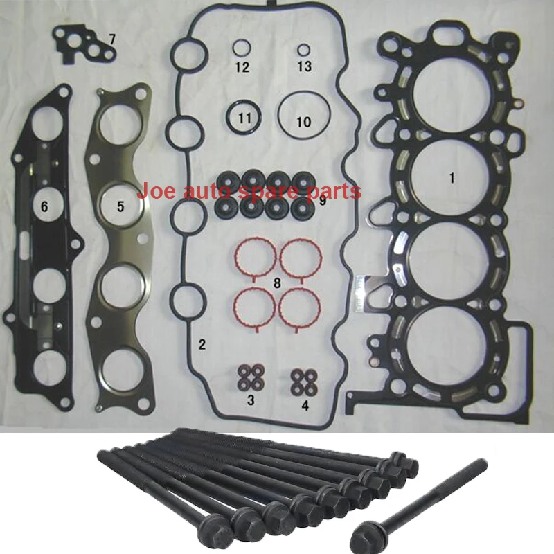 L12A2 L12A3 L13A1 L13A3 L13A5 двигатель полный комплект прокладок для Honda Jazz II Fit Aria city 1.2L 1.3L 1.4L