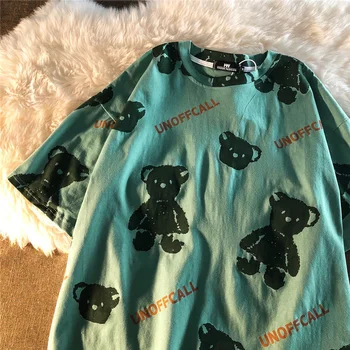 Harajuku Bear Retro T-shirt 3