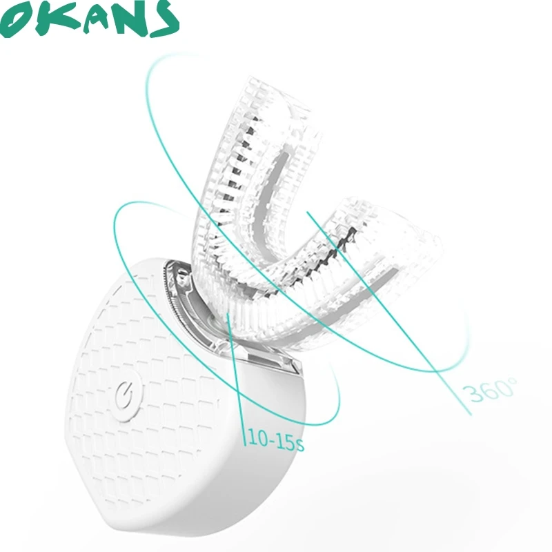 

Intelligent High Frequency Wireless Rechargeable Fully Automatic Toothbrush Ultrasonic 360 Degree Automatic tooth Brushing