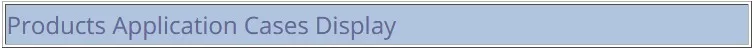 Product application
